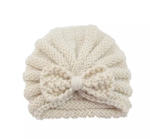 Cream Knitted Turban